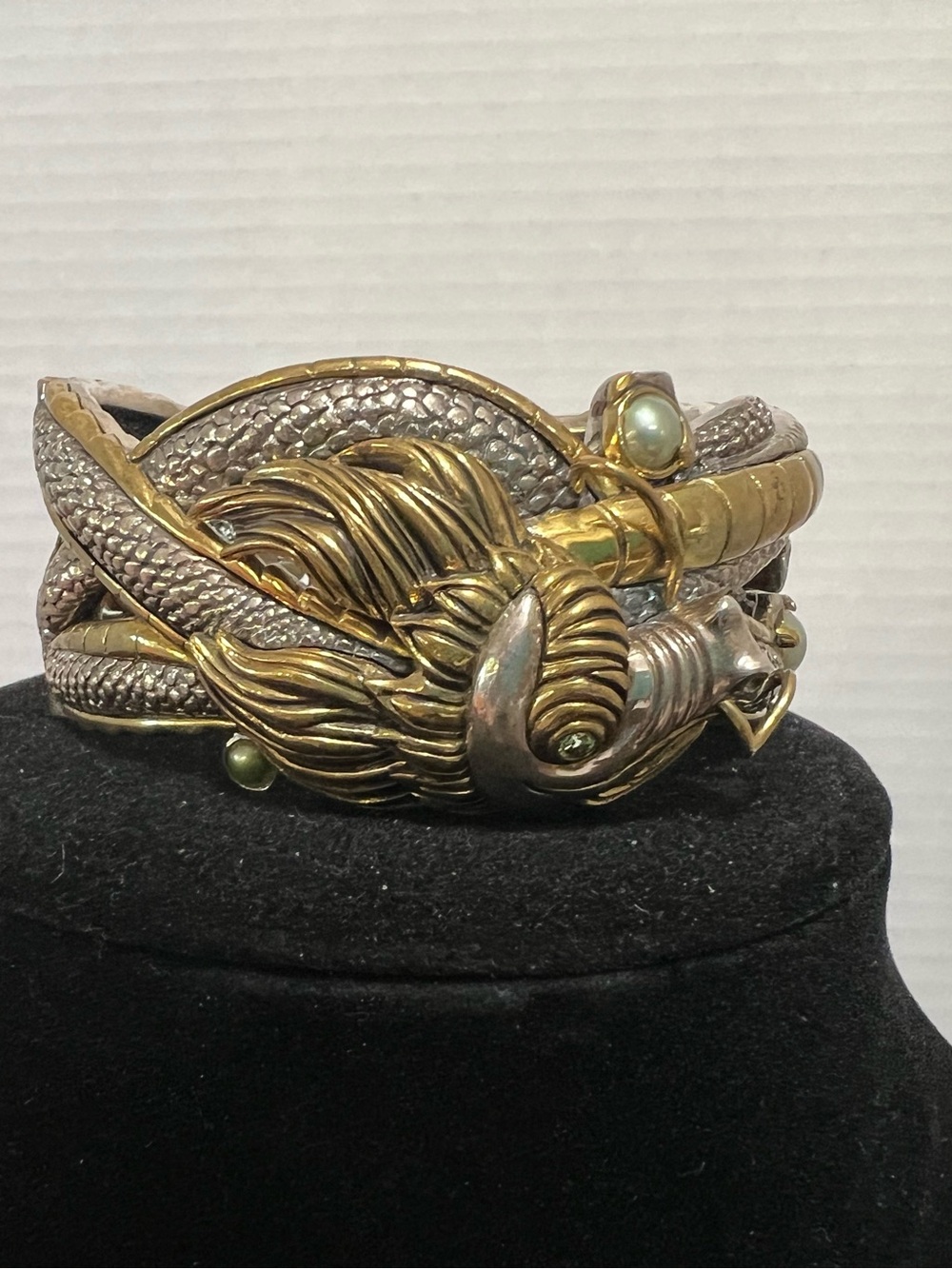 Sterling Echos of the Dream Dragon Bracelet 100 grams
